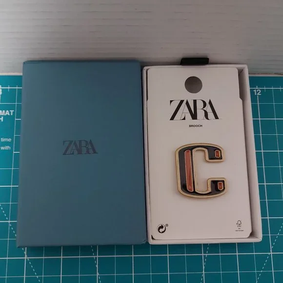Zara brooch pin deals